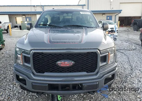 2018 Ford F150 Supercrew из США, поврежденный, VIN 1FTEW1EP4JFB86219